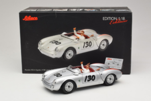 Porsche 550 A Spyder Little Bastard James Dean Schuco 1:18 450033200 Metall — bild 8 av 8