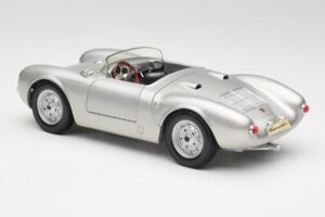 Porsche 550 A Spyder Silver Maisto 1:18 50314 Metall — bild 7 av 8