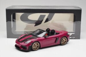 Porsche 718 982 Spyder RS Weissach Package Ruby Star Neo GT Spirit 1:18 GT486 Resin — bild 6 av 6