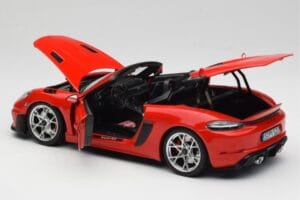 Porsche 718 Spyder RS Guards Red Norev 1:18 187271 Metall — bild 5 av 8