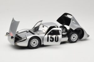 Porsche 904 GTS #150 E. Bohringer Rally Monte Carlo 1965 Class Winner Minichamps 1:18 180656750 Metall — bild 2 av 8