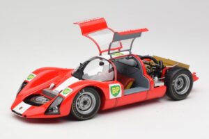 Porsche 906E BP World Record Runs Monza 1967 Minichamps 1:18 100676100 Metall — bild 2 av 8