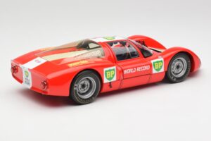 Porsche 906E BP World Record Runs Monza 1967 Minichamps 1:18 100676100 Metall — bild 3 av 8