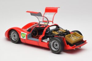 Porsche 906E BP World Record Runs Monza 1967 Minichamps 1:18 100676100 Metall — bild 5 av 8
