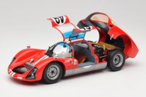 Porsche 906K #49 R. Vogele / J. Siffert 12 Hours of Sebring 1966 Minichamps 1:18 100666149 Metall — bild 2 av 8