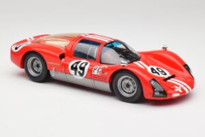 Porsche 906K #49 R. Vogele / J. Siffert 12 Hours of Sebring 1966 Minichamps 1:18 100666149 Metall — bild 6 av 8