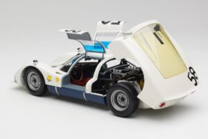 Porsche 906K #58 G. Klass / R. Stommelen 24 Hours of Le Mans 1966 Minichamps 1:18 100666158 Metall — bild 5 av 8