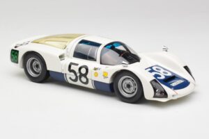 Porsche 906K #58 G. Klass / R. Stommelen 24 Hours of Le Mans 1966 Minichamps 1:18 100666158 Metall — bild 6 av 8