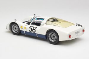 Porsche 906K #58 G. Klass / R. Stommelen 24 Hours of Le Mans 1966 Minichamps 1:18 100666158 Metall — bild 7 av 8