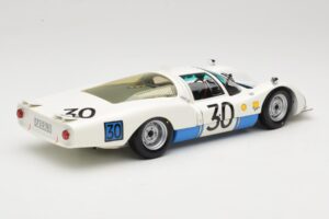Porsche 906 LE #30 J. Siffert / C. Davis GT Class Winner Le Mans 1966 Minichamps 1:18 100666130 Metall — bild 3 av 8