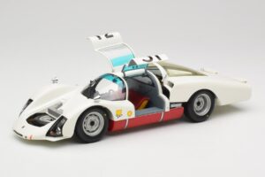 Porsche 906 LH #31 H. Herrmann / H. Linge Porsche System Engineering 24 Hours of Le Mans 1966 Minichamps 1:18 100666131 Metal — bild 2 av 8