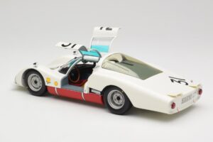 Porsche 906 LH #31 H. Herrmann / H. Linge Porsche System Engineering 24 Hours of Le Mans 1966 Minichamps 1:18 100666131 Metal — bild 5 av 8