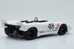 Porsche 908/02 #48 S. McQueen / P. Revson 12 Hours of Sebring 2nd Place Post Race Version 1970 AUTOart 1:18 87072 Metall — bild 3 av 8