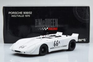 Porsche 908/02 #66A S. McQueen Holtville 1970 AUTOart 1:18 87073 Metall — bild 8 av 8