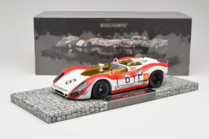 Porsche 908/02 Spyder #6 K. Lins / R. Attwood Nürburgring 1000km 1969 Minichamps 1:18 107692006 Metall — bild 6 av 6