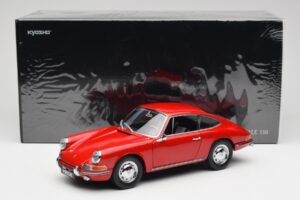 Porsche 911 901 Signal Röd Kyosho 1:18 08969R Metall — bild 8 av 8