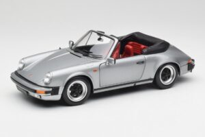 Porsche 911 930 Carrera 3.2 Cabriolet Grå Metallic Minichamps 1:18 100063034 Metall