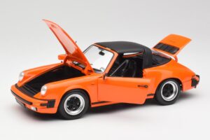 Porsche 911 930 Carrera 3.2 Targa Orange Minichamps 1:18 100063064 Metall — bild 2 av 8