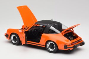 Porsche 911 930 Carrera 3.2 Targa Orange Minichamps 1:18 100063064 Metall — bild 5 av 8