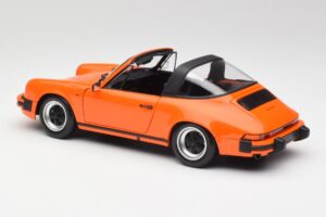 Porsche 911 930 Carrera 3.2 Targa Orange Minichamps 1:18 100063064 Metall — bild 7 av 8