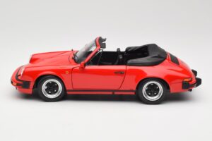 Porsche 911 930 Carrera 3.2 Cabriolet Guards Red Minichamps 1:18 110063030 Metall — bild 4 av 8