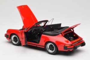 Porsche 911 930 Carrera 3.2 Cabriolet Guards Red Minichamps 1:18 110063030 Metall — bild 5 av 8