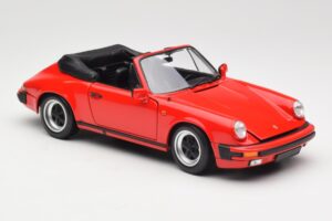 Porsche 911 930 Carrera 3.2 Cabriolet Guards Red Minichamps 1:18 110063030 Metall — bild 6 av 8