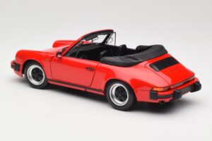 Porsche 911 930 Carrera 3.2 Cabriolet Guards Red Minichamps 1:18 110063030 Metall — bild 7 av 8