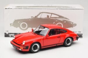 Porsche 911 930 Carrera 3.2 Guards Red Minichamps 1:18 100063021 Metall — bild 8 av 8