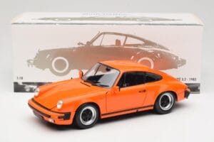 Porsche 911 930 Carrera 3.2 Signal Orange Minichamps 1:18 100063025 Metall — bild 8 av 8