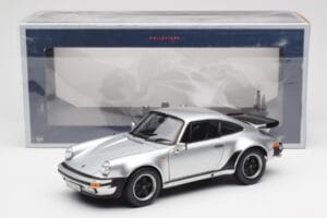 Porsche 911 930 Turbo 3.3 Silver Norev 1:18 187574 Metall — bild 8 av 8