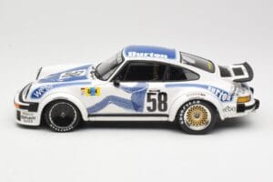 Porsche 911 934 #58 B. Wollek / P. Gurdjian Kremer Racing Winners Group 4 24 Hours of Le Mans 1977 Minichamps 1:18 155776458  — bild 3 av 6