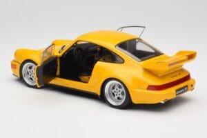Porsche 911 964 3.8 RS Speed Yellow Solido 1:18 S1803401 Metall — bild 4 av 7