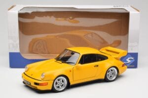 Porsche 911 964 3.8 RS Speed Yellow Solido 1:18 S1803401 Metall — bild 7 av 7
