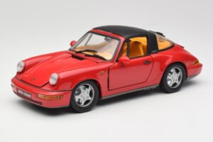 Porsche 911 964 Carrera 2 Targa Röd Anson 1:18 30305-W Metall