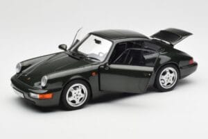 Porsche 911 964 Carrera 4 Grön Metallic Norev 1:18 187321 Metall — bild 2 av 8