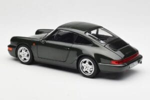 Porsche 911 964 Carrera 4 Grön Metallic Norev 1:18 187321 Metall — bild 7 av 8