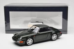 Porsche 911 964 Carrera 4 Grön Metallic Norev 1:18 187321 Metall — bild 8 av 8