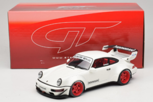 Porsche 911 964 RWB Hoonigan Vit GT Spirit 1:18 GT732 Resin — bild 6 av 6