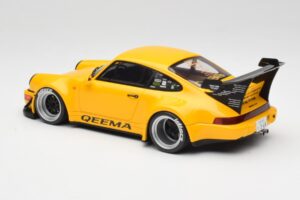 Porsche 911 964 RWB Keema Yellow GT Spirit 1:18 GT492 Resin — bild 5 av 6