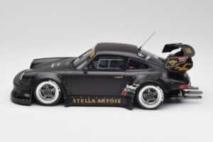 Porsche 911 964 RWB Stella Artois Bumper Delete GT Spirit 1:18 GT918 Resin — bild 3 av 6