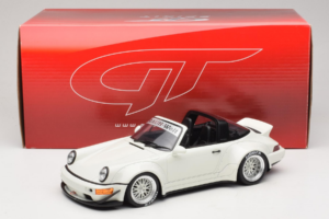 Porsche 911 964 RWB Targa Vit GT Spirit 1:18 GT188 Resin — bild 6 av 6
