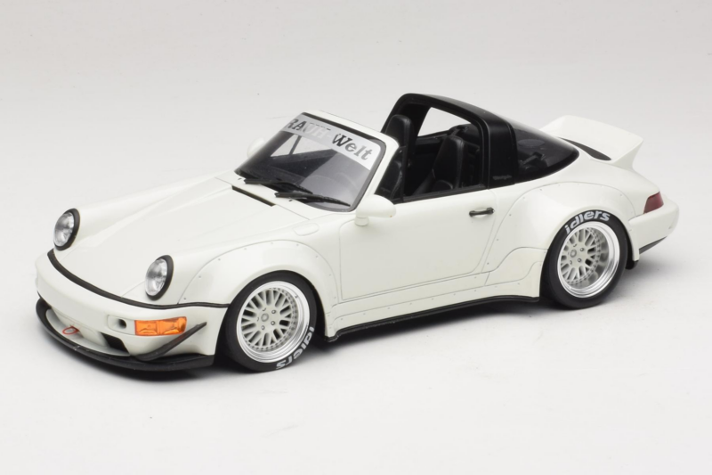 Porsche 911 964 RWB Targa Vit GT Spirit 1:18 GT188 Resin
