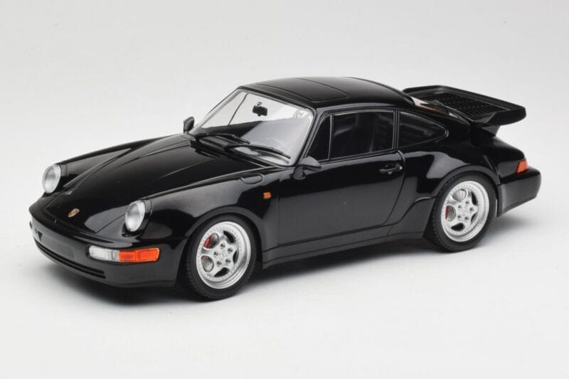 Porsche 911 964 Turbo Bad Boys Svart Minichamps 1:18 155069104 Metall