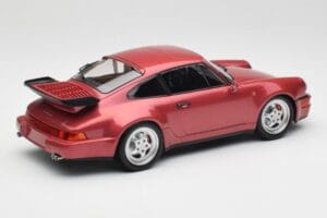 Porsche 911 964 Turbo Röd Minichamps 1:18 155069102 Metall — bild 2 av 6