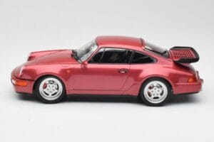 Porsche 911 964 Turbo Röd Minichamps 1:18 155069102 Metall — bild 3 av 6