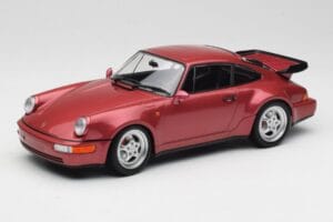 Porsche 911 964 Turbo Röd Minichamps 1:18 155069102 Metall
