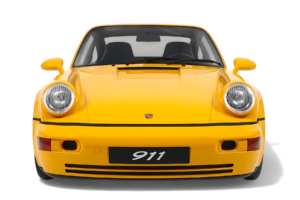 Porsche 911 964 Turbo S Speed Yellow GT Spirit 1:8 GTS801701 Resin — bild 4 av 5