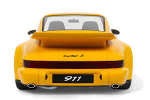 Porsche 911 964 Turbo S Speed Yellow GT Spirit 1:8 GTS801701 Resin — bild 5 av 5