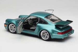 Porsche 911 964 Turbo Wimbledon Green Metallic Solido 1:18 S1803407 Metall — bild 5 av 8